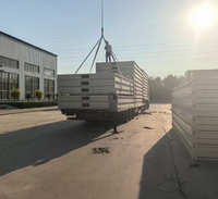 Maison Modulaire Préfabriquée en Panneaux Sandwich d'Acier pour l'Afrique, Conteneur à Faible Coût, Dortoir Mobile, Hôpital Portable, Clinique, Couleurs Personnalisées