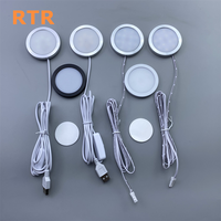 Kit de lampe LED Bambu Lab 001 compatible avec la lampe USB Puck Light pour X1C P1S A1 Mini Impression 3D MakerWorld Kit de lampe Lithophane 001