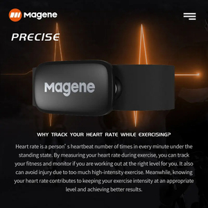 Magene Heart Rate Monitoring tập thể dục trackers H64 magene S3 + tốc độ cadence Sensor với ngực Strap Heart Rate Sensor - Product Image 4
