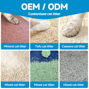 Litière pour chat en tofu naturelle, biodégradable, écologique, <span class=keywords><strong>de</strong></span> qualité supérieure, en vrac, vente en gros, directement <span class=keywords><strong>de</strong></span> l'usine - Product Image 5