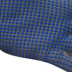 Trung Quốc bán buôn grey sợi & Blue Dot <span class=keywords><strong>Latex</strong></span> chấm đan găng tay an toàn màu xanh keo PVC chấm vườn làm việc găng tay - Product Image 4