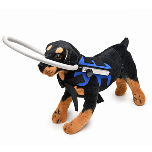 Arnê<span class=keywords><strong>s</strong></span> do anel anticolisão do cão cego protetor pequeno do anel do guia do cão com fechamento do botão feito do poliéster durável - Product Image 6