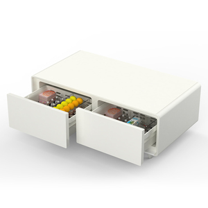 Primst <b>Fridge</b> Coffee Table 135l Tb135 Multifunction Living Room with Cooling Storage Tb135 1. 135l Large Capacity Dual Drawer - Product Image 3
