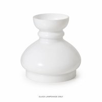 Diffuseur en verre blanc laiteux pour suspension luminaire, avec ouverture supérieure de 145 mm et hauteur de 165 mm, couvercle décoratif pour luminaire