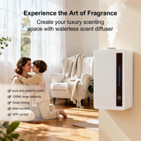 Diffuseur d'aromathérapie intelligent - Petite machine à parfum d'huiles essentielles murale ou de bureau pour hôtel/centre commercial/lieux commerciaux