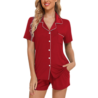 Soutien Personnalisation Pyjamas et vêtements de nuit en coton pour femmes Vêtements de nuit assortis pour femmes Pyjamas Vêtements de nuit pour femmes