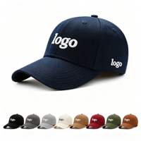Casquette de baseball personnalisée OEM, broderie de haute qualité, logo 3D, ajustée, 100% coton, 5 panneaux, chapeau imprimé, casquettes de golf avec logo personnalisé, faible MOQ