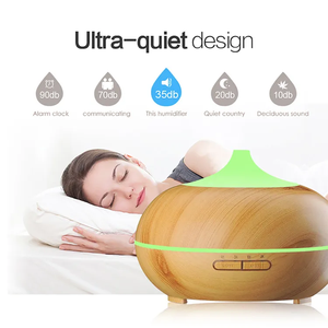 Vendita calda della fabbrica OEM elettrodomestici purificatore d'aria 300ml Aroma di grano di legno diffusore di olio essenziale umidificatore per grande sala ufficio - Product Image 5