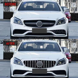 กระจังหน้าสำหรับ Mercedes Benz W218 C218 CLS63 AMG ปี 2015 2016 2017 รุ่น GT R สไตล์แต่ง - Product Image 6