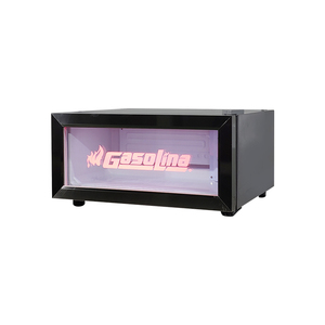 Meisda SC25H 25l mini <strong>Table</strong> <strong>Top</strong> Beverage Display Can Mini <strong>Fridge</strong> With <strong>Top</strong> Guardrail - Product Image 2