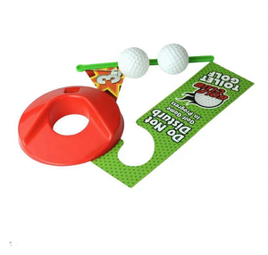 Ensemble de <span class=keywords><strong>golf</strong></span> miniature d'intérieur, <span class=keywords><strong>jeu</strong></span> de mini-<span class=keywords><strong>golf</strong></span> toilette, nouveauté très demandée - Product Image 4