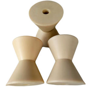 آلة طحن أو نايلون POM PA والعتاد أجزاء الربيع طوقا PA66 PA6 البلاستيك جولة طوقا شقة النايلون ختم حشوات الوسادات - Product Image 6