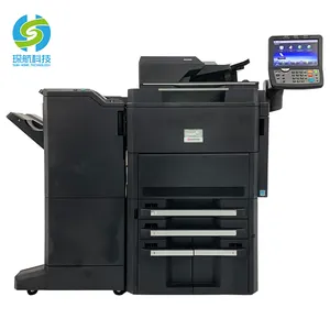 Được Sử Dụng Tái Sản Xuất Máy Photocopy Màu Đen Và Trắng Máy In Tay Thứ Hai Cho Kyocera Taskalfa 8001i Máy In Laser