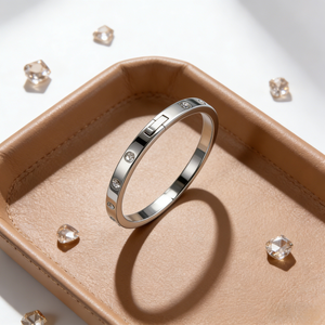 Brazalete <span class=keywords><strong>de</strong></span> Zirconia Completo, Chapado en Oro <span class=keywords><strong>de</strong></span> 18K, Acero Inoxidable, Resistente al Agua, Antideslustre, Elegante <span class=keywords><strong>y</strong></span> Moderno para Mujer, Uso Diario, Joyería <span class=keywords><strong>de</strong></span> Moda - Product Image 2