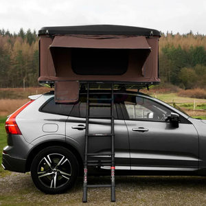 Carpa de Techo para Auto, Impermeable, Moderna, con Protección UV, de Aluminio, con Apertura Lateral, para 4 Personas, para Todas las Estaciones, Carpa Rígida para Techo de Auto - Product Image 3