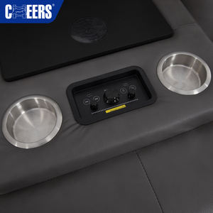 Sillón Reclinable Eléctrico de Cuero Premium MANWAH CHEERS Zero Gravity 321, Sofá de Lujo para Sala de Estar, Conjuntos de Muebles - Product Image 6