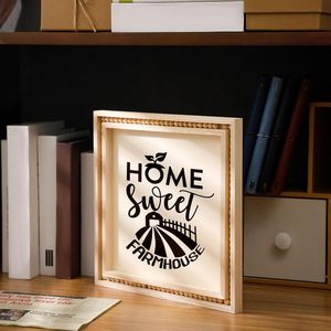 DIY Crafts Painting <strong>Wood</strong> Canvas <strong>Panels</strong> <strong>Unfinished</strong> Boards Square Plaques Wooden Blank Framed Signs - Product Image 1