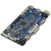 M97FAD04-V1.0 Ist ein Fortschrittlicher LCD-Controller-Board mit HDMI-, DVI- und VGA-Eingängen, 12V 24V AD-Boards für LCD-Panels mit Auflösungen bis zu 1920x1200