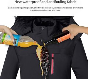Giacche <span class=keywords><strong>Safari</strong></span> Intelligenti con Ricarica USB per Uomo e Donna, Impermeabili, Antivento, Calde, per Alpinismo, <span class=keywords><strong>Abbigliamento</strong></span> Riscaldato 100% - Product Image 4