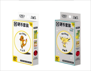 YZ Mới Hiếm Trung Quốc Pokémoned Loạt 151 Đồng Xu Thiết Lập Bất Ngờ Giới Hạn 3rd Phiên Bản Thẻ Gốc Sưu Tập PTcg Bộ Bán Buôn - Product Image 4