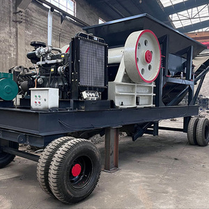 Diesel Powered Small Jaw Crusher <b>Machine</b> for <b>Mining</b> Quarry Rock Crushing Equipment - Product Image 2