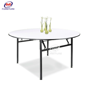 Mesa <span class=keywords><strong>de</strong></span> Banquete Plegable Móvil con Ruedas, Venta al Por Mayor a Precio <span class=keywords><strong>de</strong></span> Fábrica - Product Image 4