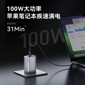 Anker Prime 100W GaN <b>Charger</b> 3 Port Fast Charging For Laptop And <b>Tablet</b> A2688 - Product Image 1