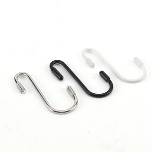 74mm thép không gỉ hình chữ S <span class=keywords><strong>Snap</strong></span> móc trong số lượng lớn màu đen cho leo núi ngoài trời nhà bếp & tủ quần áo phần cứng cho khai thác mỏ - Product Image 6