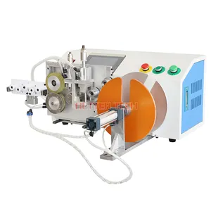 Automatic cable measuring machine wire measuring coiling winding binding machine