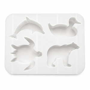 4 Cavity Animal Silicone <b>Molds</b> Reusable Multi-use for Cake <b>Candle</b> Soap Resin DIY Handmade Crafts - Product Image 4