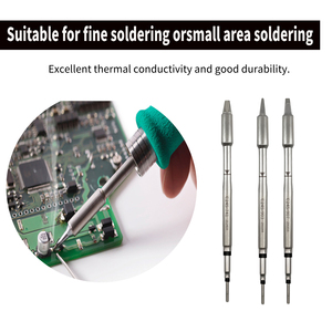 100% Original <span class=keywords><strong>JBC</strong></span> C245 Punta de <span class=keywords><strong>estaño</strong></span> de soldadura profesional eléctrica 3 segundos de calentamiento de cobre puro puntas de soldadura sin plomo - Product Image 5