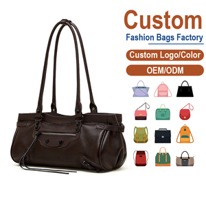 Bolso de Hombro y de Mano Vintage para Mujer, de Cuero Genuino, Textura Suave, Interior Espacioso, Anti-Robo, MOQ Bajo y Envío Rápido, Directo de Fábrica - Product Image 2