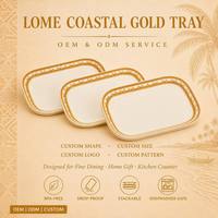 Assiette Plate en Mélamine OEM ODM Dune Glaze Style Plats de Service pour Cuisine, Comptoir, Camping Extérieur, Réutilisable, Buffet Petit-Déjeuner