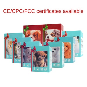 Jouet de chiot en peluche courte électrique, <span class=keywords><strong>chien</strong></span> qui marche, cadeau d'anniversaire pour les nourrissons de 0 à 3 ans, 31-50 cm, emballage en boîte de couleur - Product Image 3