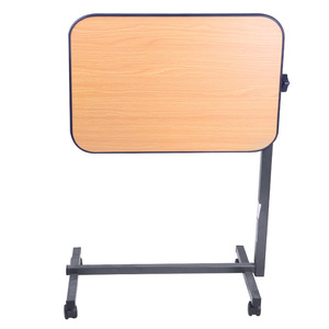 Simple Lift Folding Laptop Table Movable Bedside Desk for Home Study for Rehabilitation Therapy Supplies Supplies - Product Image 4