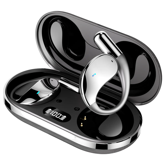 YYK-Q39 Open Ear Hook Sports Travel Headphones Large Dynamic AI Translator TWS Wireless Earbuds Call Noise Cancelling Earphones