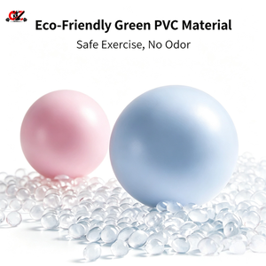 Ballon de yoga en PVC 25 cm, épaissi, anti-explosion, couleur et logo personnalisés, équipement de gym - Product Image 5