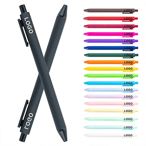 Migliori Penne <span class=keywords><strong>a</strong></span> <span class=keywords><strong>Sfera</strong></span> in Plastica Economiche <span class=keywords><strong>Multicolore</strong></span> con Rivestimento in Gomma Personalizzate con Logo Stampato OEM Retrattile per Cancelleria - Product Image 1