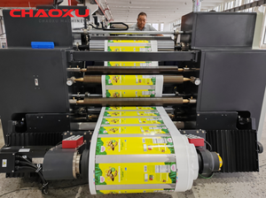 Tự động loại đơn vị đầy đủ <span class=keywords><strong>servo</strong></span> tốc độ cao Cốc giấy máy in flexo - Product Image 2