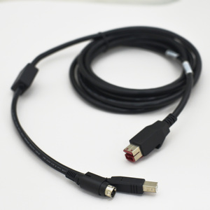 24V <b>Powered</b> <b>USB</b> <b>Cable</b> to Hosiden POS Printers <b>Powered</b> <b>USB</b> <b>Cable</b> printer barcode scanner POS <b>cable</b> - Product Image 6