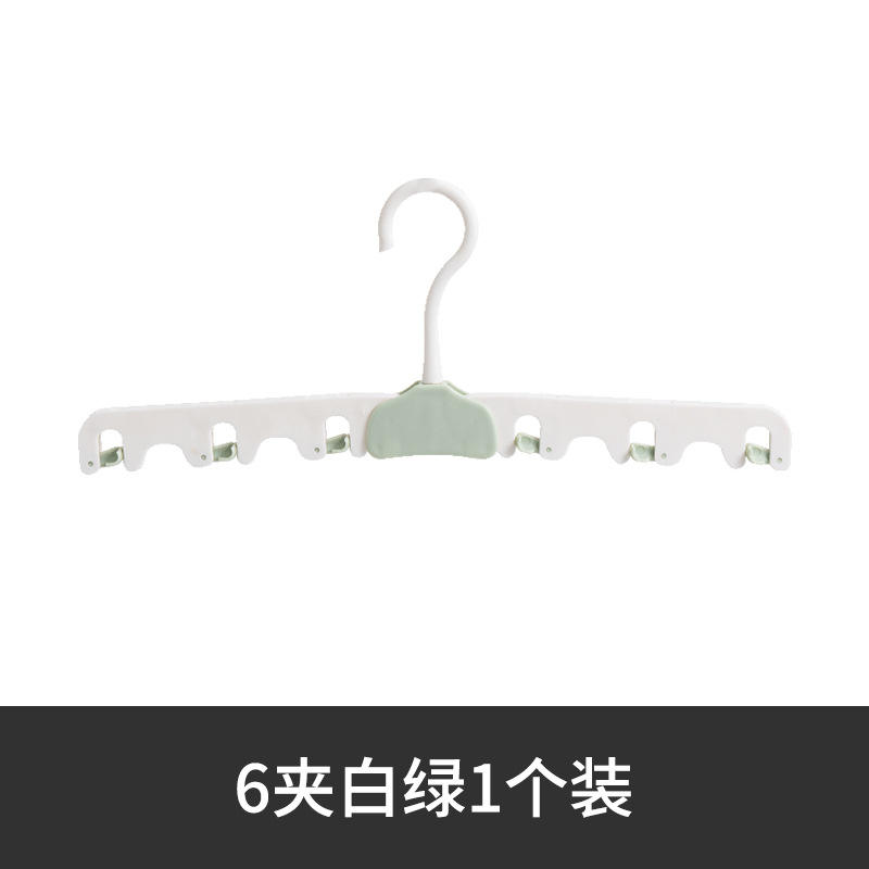 แพ็ค 6 ชิ้น สีขาวและสีเขียว (2 ชิ้นต่อแพ็ค)