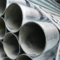 Tube en acier au carbone galvanisé à chaud certifié ASTM, fileté et raccordé, pour équipement sportif, structure de terrain de jeux, tube de forage, tube de pétrole