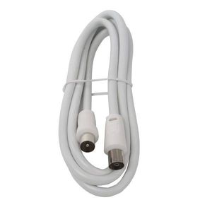 สายเคเบิลทีวี 15 ม. สายโคแอกเชียลสีขาวสำหรับเชื่อมต่อเสาอากาศ - Product Image 4