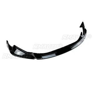 3PCS Car Front Bumper Lip for BMW M3 G80 M4 G82 2021-2023 Splitter Diffuser Body Kits Spoiler Accessories Carbon Fiber Style - Product Image 4
