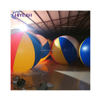 Happy Toy Grands ballons de plage Ballon de football de plage gonflable Jouer sur l'eau ou la plage