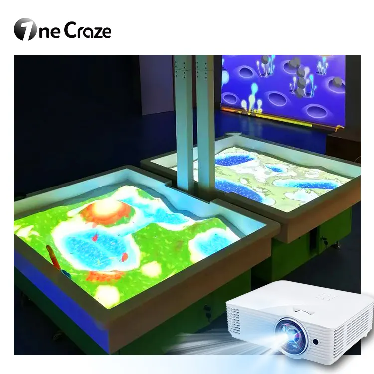 OneCraze Interactive Sand Play Logiciel de bac à sable interactif Système de projection Table à sable