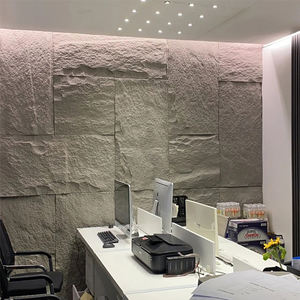Panneaux muraux 3D décoratifs en pierre champignon en PU <span class=keywords><strong>de</strong></span> luxe Décoration murale en PU <span class=keywords><strong>de</strong></span> <span class=keywords><strong>meilleure</strong></span> qualité Panneaux <span class=keywords><strong>de</strong></span> pierre <span class=keywords><strong>de</strong></span> simulation élevés - Product Image 5