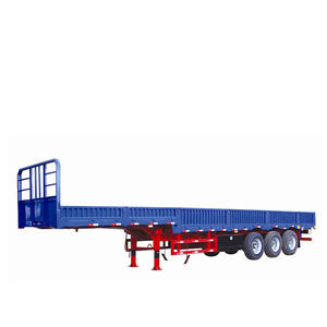 Semiremolque de carga resistente personalizable de 3 ejes y 13 metros con <span class=keywords><strong>registro</strong></span> de acero - Product Image 5