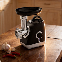 Hachoir à viande électrique domestique AZ-MGC02 220-240V 50/60Hz 600W avec moteur en cuivre-aluminium à puissance verrouillable, pour la préparation de saucisses