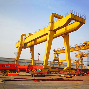 Grue portique à double poutre de 5, 10, 20 tonnes, certifiée CE, pour port, avec rigidité supérieure, vente chaude, directement de l'usine - Product Image 1